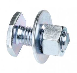 BOLT FACIA ASSY 4.6 ZINC M16 X 40MM